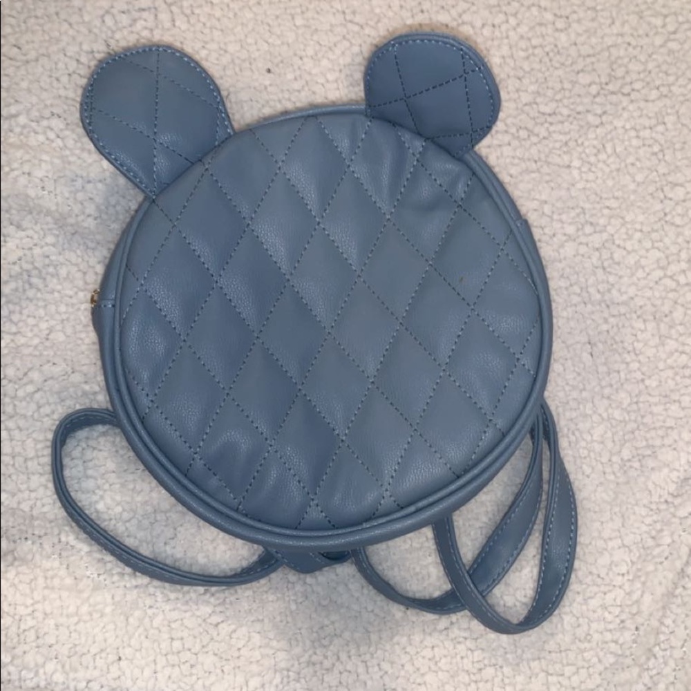quilted bear backpack